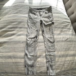 Zara tie dye jeans size 2